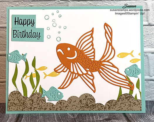Stampin Up Seascape