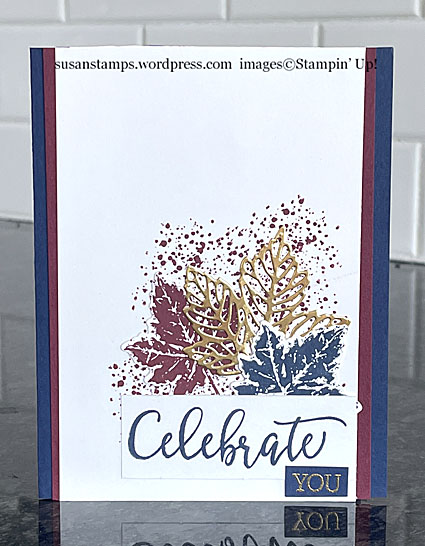 Stampin Up Gorgeous Leaves