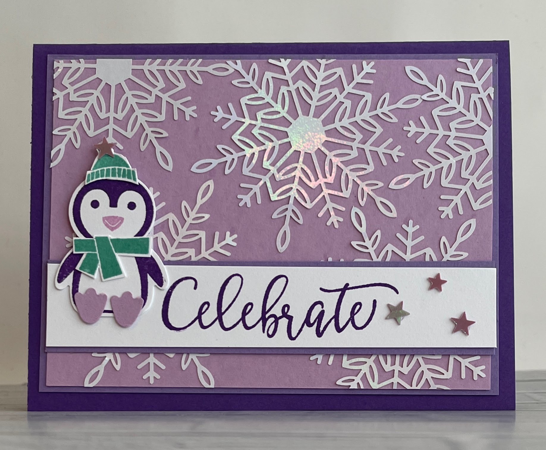 Stampin up Penguin Place